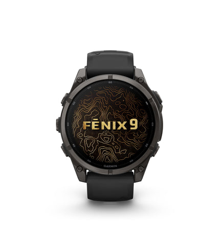 Garmin | Fenix 9 | Carbon Grey | Titanium | 47 MM