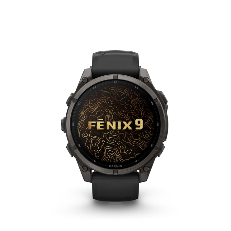 Garmin | Fenix 9 | Carbon Grey | Titanium | 47 MM