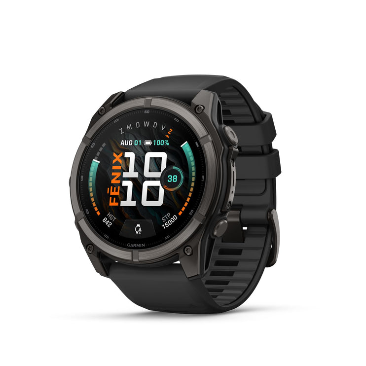 Garmin | Fenix 9 | Carbon Grey | Titanium | 51 MM