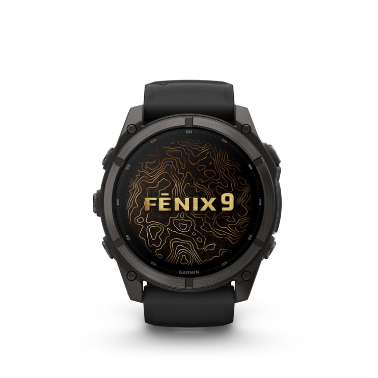 Garmin | Fenix 9 | Carbon Grey | Titanium | 51 MM
