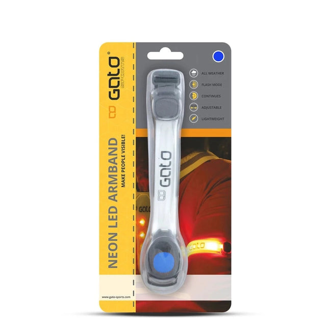 Gato | USB Neon Led Bracelet | Blue