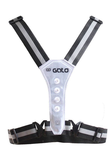 Gato | USB Led Sports Vest | Anthracite