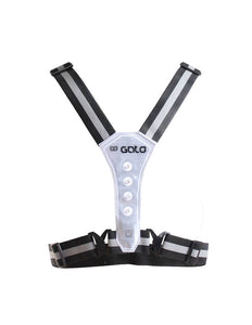 Gato | USB Led Sports Vest | Anthracite