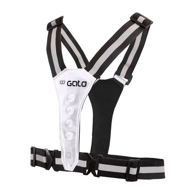 Gato | USB Led Sports Vest | Anthracite