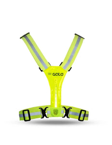 Gato | USB Led Sports Vest | Neon Yellow