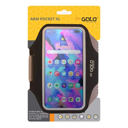 Gato | USB-Neon-LED-Armband | Blau