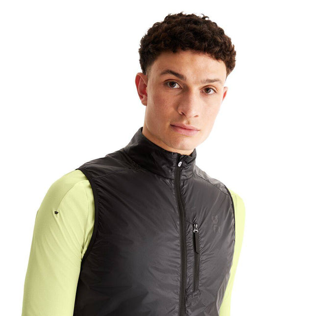 ON | Weather Vest | Black | Heren ON RUNNING