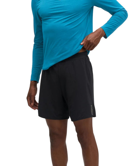 Hoka | 2-in-1 Glide Run Shorts | Black | Men's