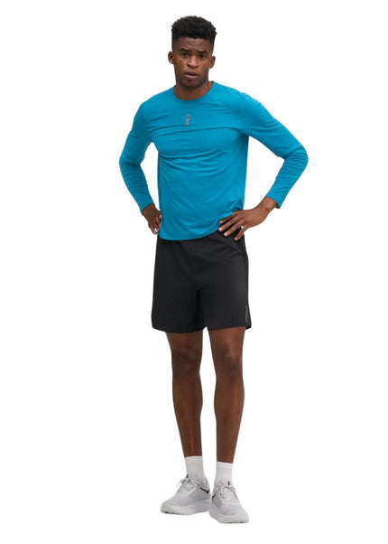 Hoka | 2-in-1 Glide Run Short | Black | Heren