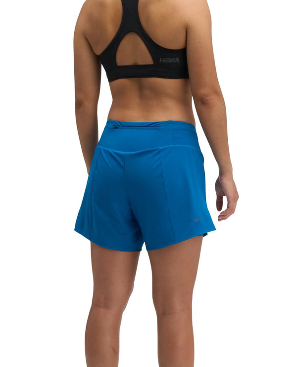 Hoka | 2-in-1 Glide Run Shorts | Night Glow Blue | Women's