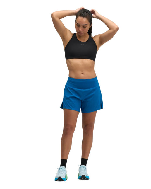 Hoka | 2-in-1 Glide Run Shorts | Night Glow Blue | Women's