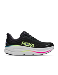 Hoka | Bondi 9 | Schwarz / Neon Yuzu | Herren