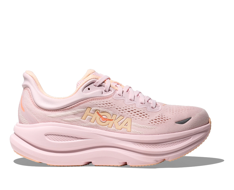 Hoka | Bondi 9 | Lilac Cream / Tangerine Glow | Dames