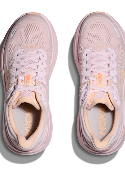 Hoka | Bondi 9 | Lilac Cream / Tangerine Glow | Dames