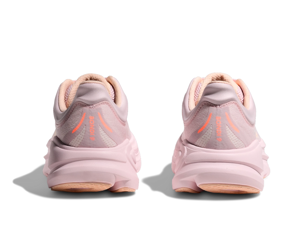 Hoka | Bondi 9 | Lilac Cream / Tangerine Glow | Dames