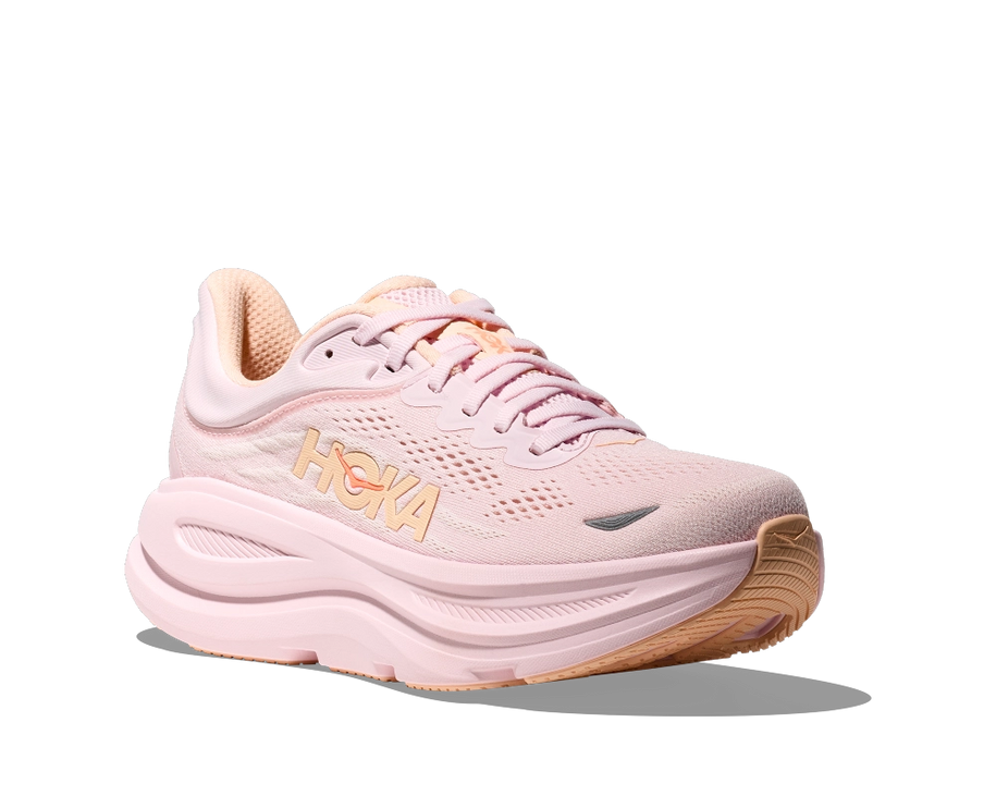 Hoka | Bondi 9 | Lilac Cream / Tangerine Glow | Dames