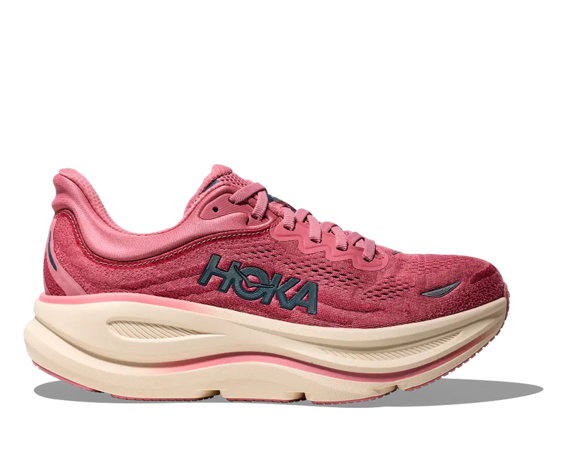 Hoka | Bondi 9 | Lingonberry / Cranberry | Dames