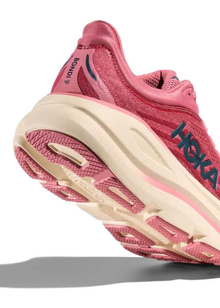 Hoka | Bondi 9 | Lingonberry / Cranberry | Dames