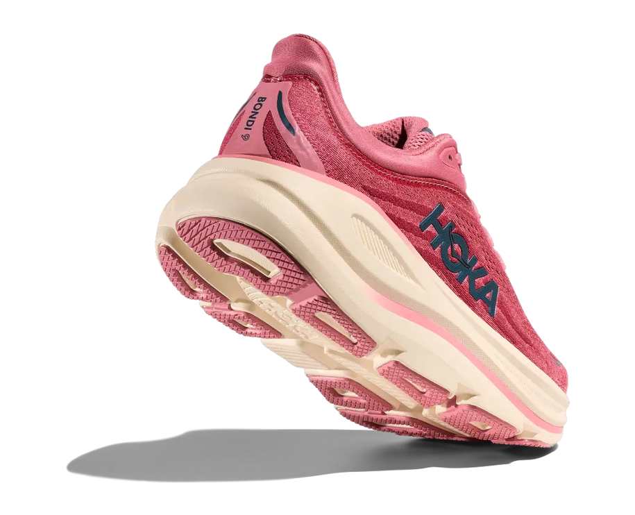 Hoka | Bondi 9 | Lingonberry / Cranberry | Dames