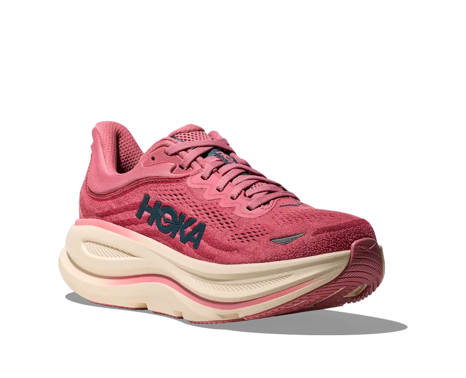 Hoka | Bondi 9 | Lingonberry / Cranberry | Dames