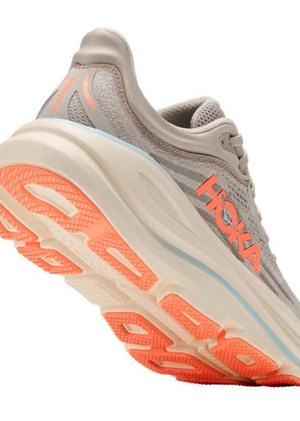 Hoka | Bondi 9 | River Rock Grey / Mineral Ore | Dames
