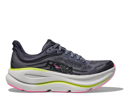 Hoka | Bondi 9 | Charcoal Grey / Grey Skies | Dames