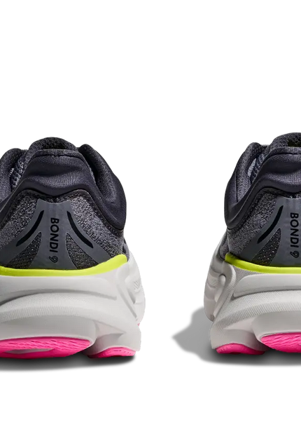 Hoka | Bondi 9 | Charcoal Grey / Grey Skies | Dames