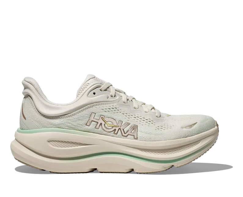 Hoka | Bondi 9 | Truffle Salt / Sea Glass | Dames