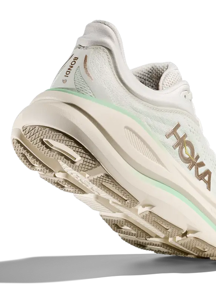 Hoka | Bondi 9 | Truffle Salt / Sea Glass | Dames