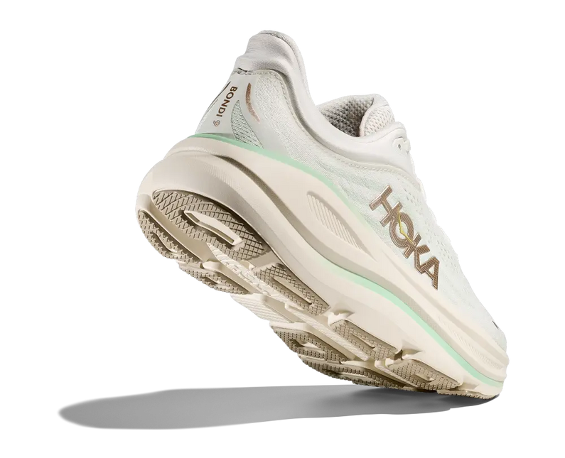 Hoka | Bondi 9 | Truffle Salt / Sea Glass | Dames