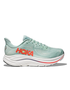 Hoka | Clifton 10 | Sage / Neon Flame | Heren