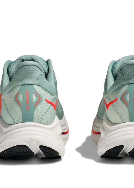 Hoka | Clifton 10 | Sage / Neon Flame | Heren