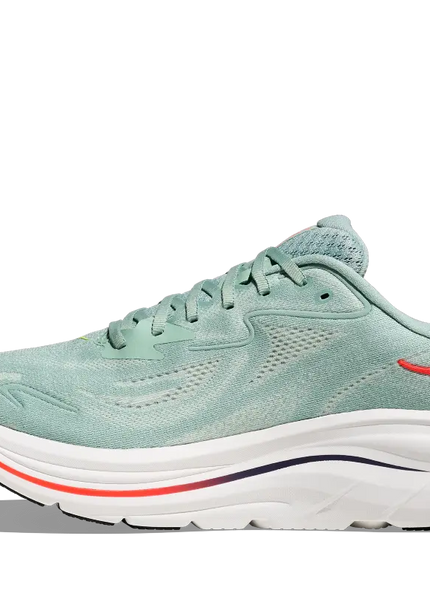 Hoka | Clifton 10 | Sage / Neon Flame | Heren