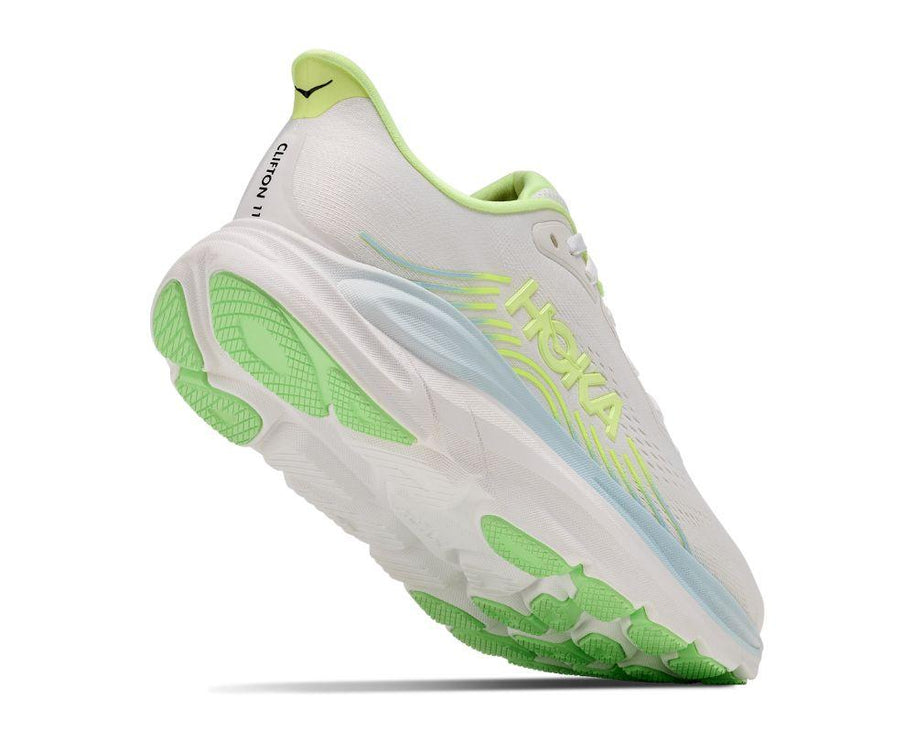 Hoka | Clifton 11 | Frost / Neon Yuzu | Dames