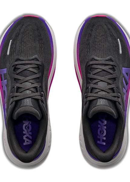 Hoka | Clifton Pro | Carbon Black / Cosmic Purple | Damen