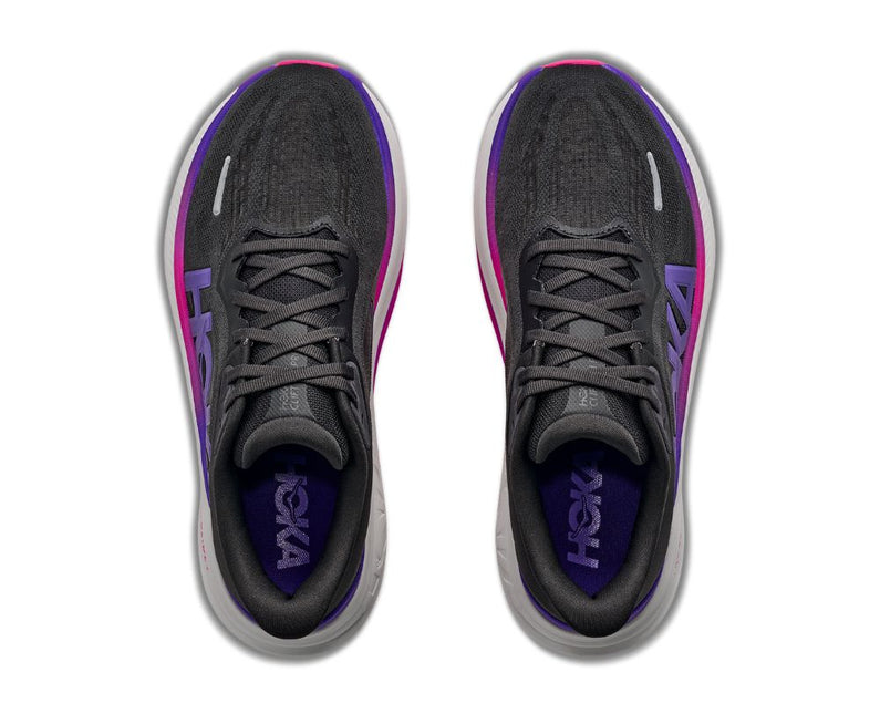 Hoka | Clifton Pro | Carbon Black / Cosmic Purple | Dames