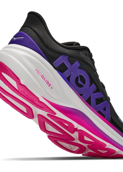 Hoka | Clifton Pro | Carbon Black / Cosmic Purple | Damen