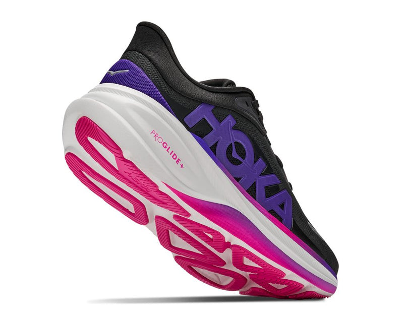 Hoka | Clifton Pro | Carbon Black / Cosmic Purple | Dames