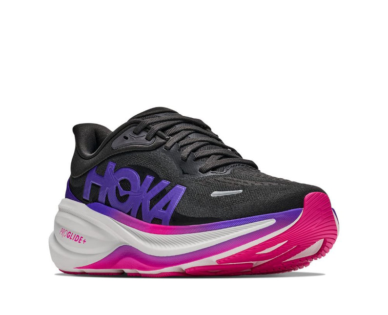 Hoka | Clifton Pro | Carbon Black / Cosmic Purple | Dames