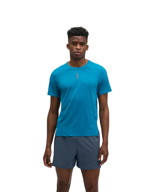 Hoka | EveryRun T-Shirt | Night Glow Blue | Men's