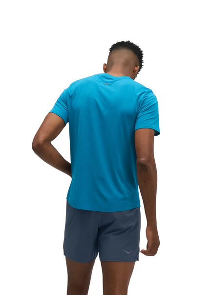Hoka | EveryRun T-Shirt | Night Glow Blue | Heren