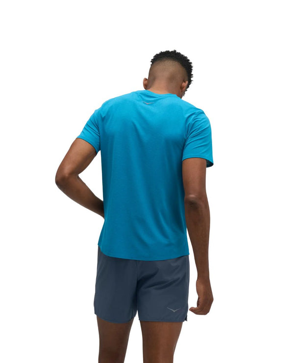 Hoka | EveryRun T-Shirt | Night Glow Blue | Men's
