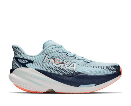 Hoka | Mach X3 | Glimmering Blue / Varsity Navy | Damen