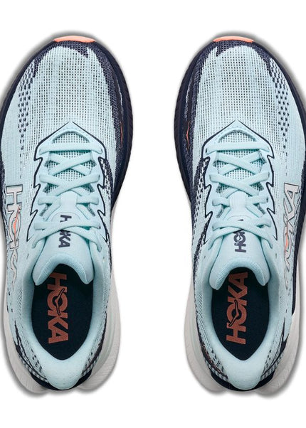 Hoka | Mach X3 | Glimmering Blue / Varsity Navy | Damen