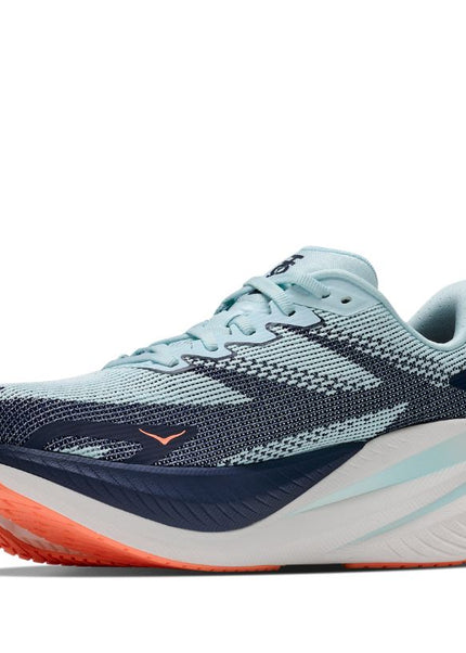 Hoka | Mach X3 | Glimmering Blue / Varsity Navy | Damen