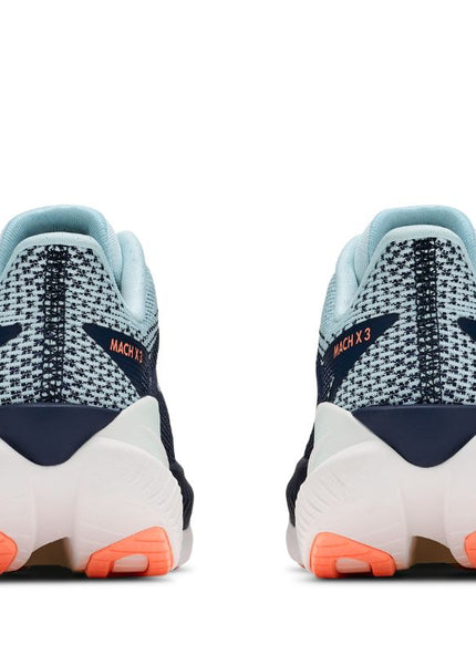 Hoka | Mach X3 | Glimmering Blue / Varsity Navy | Damen