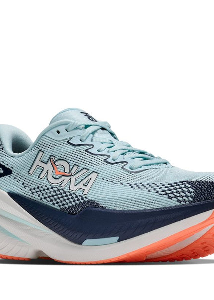 Hoka | Mach X3 | Glimmering Blue / Varsity Navy | Damen