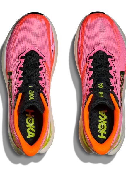 Hoka | Mach X3 | Neon Rose / Neon Tangerine | Dames