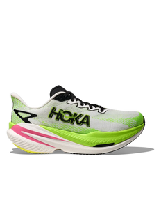Hoka | Mach X3 | White / Neon Lime | Dames