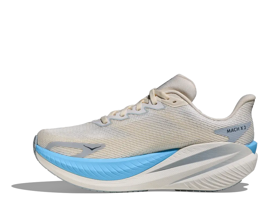 Hoka | Mach X3 | White / Alabaster | Dames